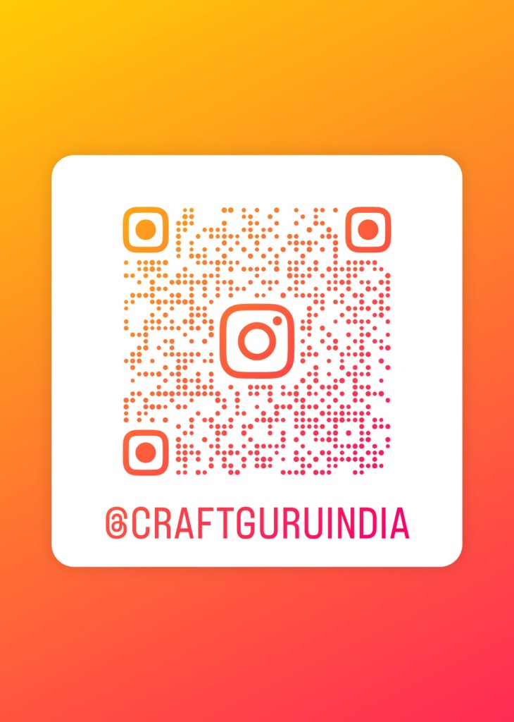 Instagram QR code — @craftguruindia